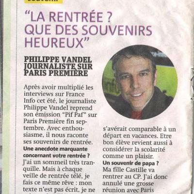 Interview Philippe Vandel - Métro